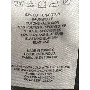 Free People Charcoal Gray Wash Straight Leg‎ Denim Jeans Size 28 Raw Hem thumbnail 8