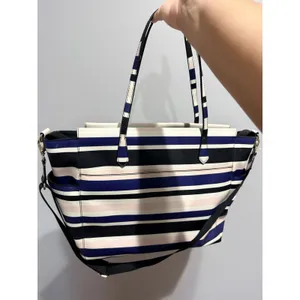 Kate‎ Spade Kaylie Baby Bag Laurel Way Stripe Diaper Bag thumbnail 8