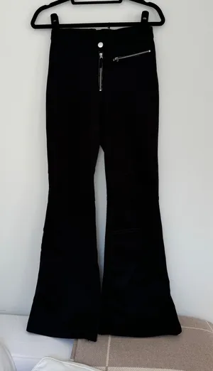 Black Flared Ski Pants thumbnail 1