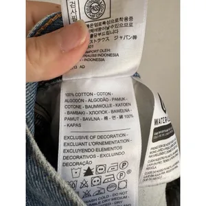 Levi’s Premium Mid Wash Blue Denim Wedgie Straight Leg Jeans Women 29 Distressed thumbnail 7