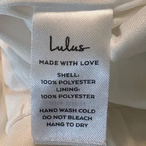 Lulu's Textured White Jumpsuit size M thumbnail 10
