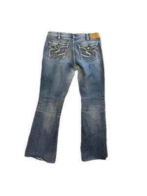 Silver Jeans Womens Bootcut Suki Medium Wash Size 28x30 thumbnail 2