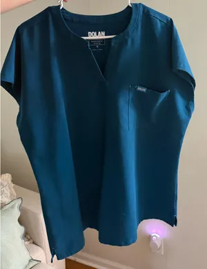 Dolan Scrub Top Blue Size XL thumbnail 1