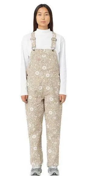 Dickies Ellis Floral Bib Overalls thumbnail 1