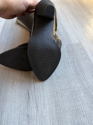 Botas altas Zodiac negras tacón bajo mujer talla 5 thumbnail 6