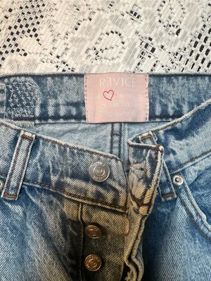 REVICE Light Blue Distressed Women’s Jeans - Casual‎ High-Rise Fit thumbnail 3
