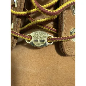 Timberland Outfitters Women’s Hiking Boots Size 7M Tan Ankle High Leather thumbnail 6