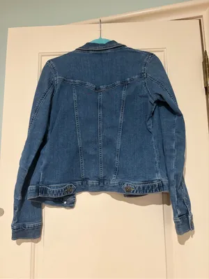 Wrangler Classic Blue Denim Jean Jacket Size S thumbnail 2