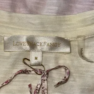 LoveShackFancy Women’s Size M Pastel Tie Dye Print Scoop Neck T-Shirt thumbnail 4