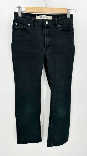 Gap‎ Bootcut Stretch Black Denim Jeans Cotton Blend Womens Size 0R thumbnail 1