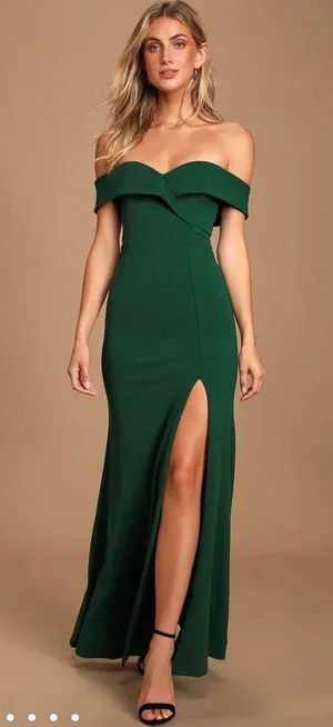 Lulus Off-the-Shoulder Maxi Dress thumbnail 2