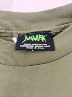 Jugular Olive Graphic Short Sleeve T-Shirt thumbnail 3