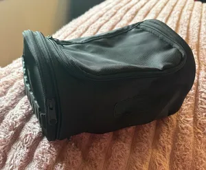 Men's Black Travel Toiletry Bag - Compact Organizer thumbnail 1