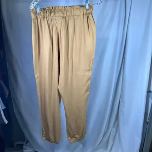 Shinestar L Women's‎ Tan Joggers Lightweight Drawstring Waist Casual Pants thumbnail 8