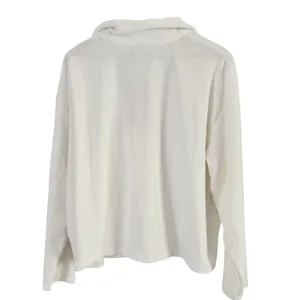 NWD Stoney Clover Target White Terry Pullover 1/2 Zip Sweatshirt Size 1X thumbnail 2