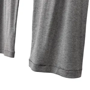 SKIMS Ribbed Knit Stretchy Gray Womens High Rise Straight Leg Pants NWT Size 2XL thumbnail 3