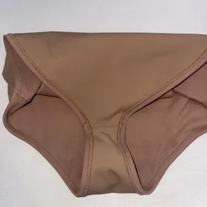 Skims Swim Beige Tan Minimalist High Waist Nude Slimming Bikini Bottoms Sz Small thumbnail 2