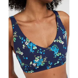 Offline By Aerie Goals Plunge Sports Bra Royal Navy Size Medium thumbnail 3