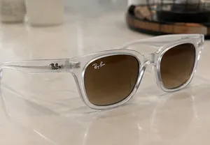 Ray-Ban Zaya Bio based White Frame with Brown Lens thumbnail 3