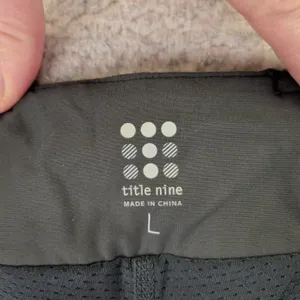 Title Nine Nimblene Skort Womens Large Gray Athletic Tennis‎ Golf TN-150982 thumbnail 5