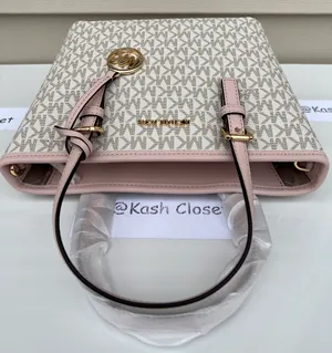 Michael Kors JST Extra-Small Top-Zip Tote Bag -Powder Blush Multi thumbnail 5