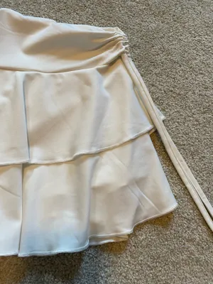 White mini skort  thumbnail 3