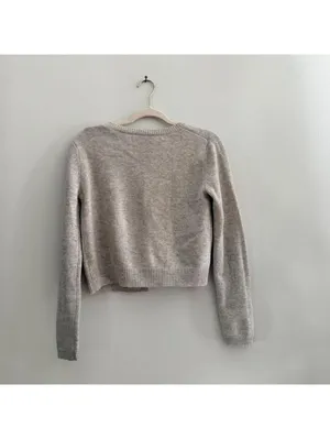 Reformation Clara Cashmere Crew Cardigan thumbnail 4