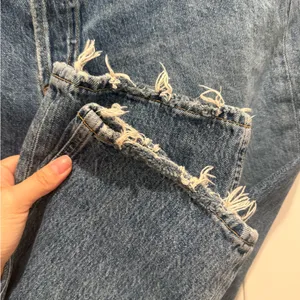 AGOLDE Riley High Rise Straight Crop Jeans Rigid Cotton‎ Denim thumbnail 8