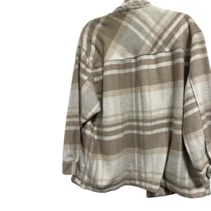 Ashley By 26 International Plaid Jacket - Beige and Cream‎ thumbnail 2