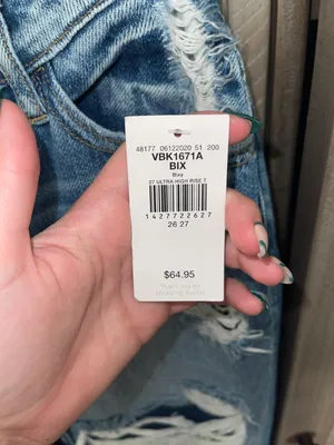 KanCan USA Buckle High Rise Ripped Jeans thumbnail 4