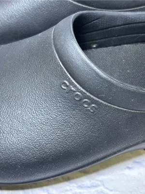 Crocs On The Clock Work Slip On Size Men 7 W 9 Shoes Black Comfort Clogs 205073 thumbnail 8