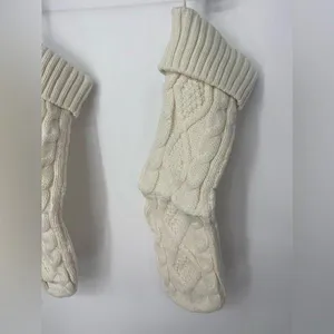 Cream, color, slipper, socks, brand,‎ new comfy Tan thumbnail 2