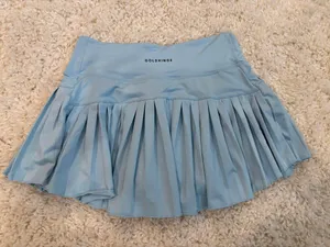 Gold Hinge Ruffle Skirt  thumbnail 2