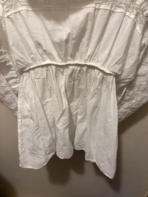 Loveshackfancy x target Talulah white mini dress size small thumbnail 10