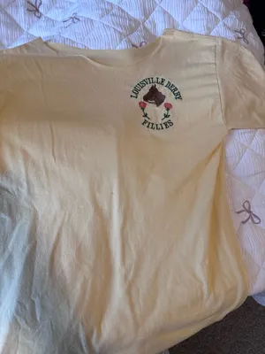 Vintage Kentucky derby horse shirt thumbnail 1