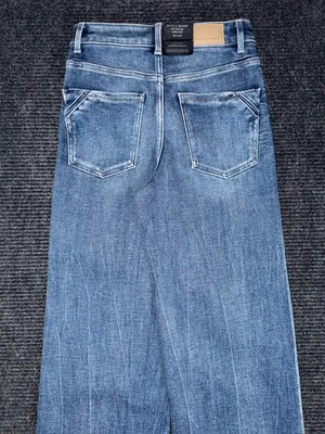 Buckle Black NWT Fit 35 Wide Leg Stretch Cuffed Jeans 26x32 High Rise BBW1388R thumbnail 4