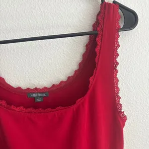 Wild Fable Red Active Dress Lace Trim Built-in Shorts Small VN1973322 thumbnail 9