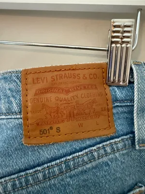 Levi’s 501 Skinny High Rise Blue Jeans Women’s W28 L28 Button Fly thumbnail 6