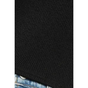 ✨Lulus Baby Got Backless Black Mock Neck Tie-Back Sz Medium Sweater✨ thumbnail 5