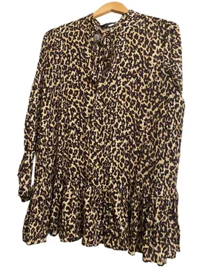 Zara Leopard Print Women’s Top thumbnail 1