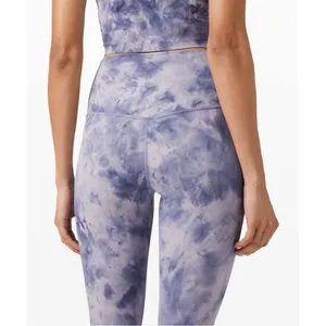 Lululemon Align Crop 21" in Diamond Dye Iced Iris Peri Purple thumbnail 3
