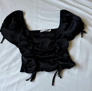 Liberty Love Black crop top thumbnail 1