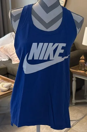Nike racer back tank thumbnail 1