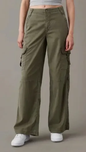 American Eagle Outfitters Sage Cargo Pants thumbnail 1