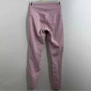 Lululemon Align High Rise Pant 25 Rose Blush Pink Nulu Leggings Size 6 thumbnail 5