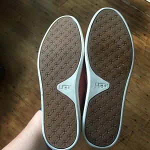 UGG salmon pink 9 slip on loafers thumbnail 2