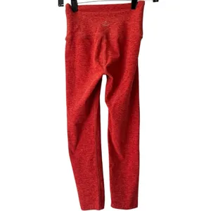 Beyond Yoga Rustic Orange Walk And Talk Cropped High Waisted Leggings Size Small thumbnail 2