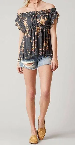 We The Free FREE PEOPLE || Sam Off The Shoulder top thumbnail 3