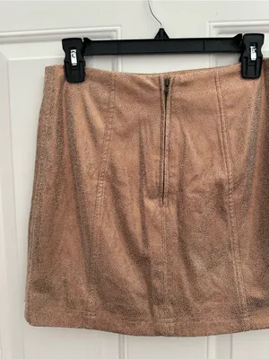 Free people Sparkle Metallic copper Mini Skirt thumbnail 11