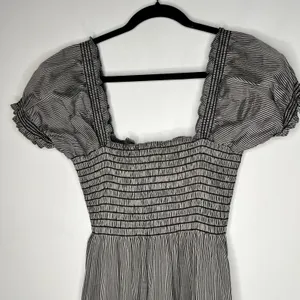 Tory Burch Smocked Midi Dress Size Large thumbnail 7